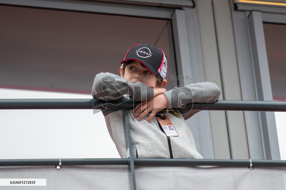 Celebs At E-Prix Monaco