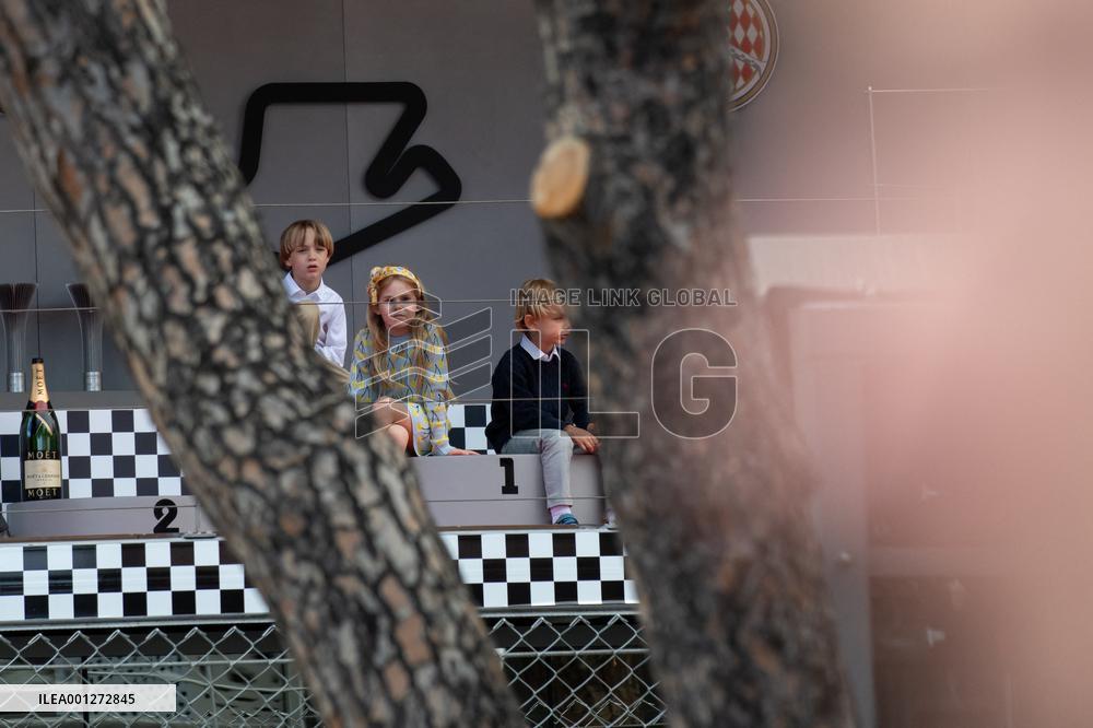 Celebs At E-Prix Monaco