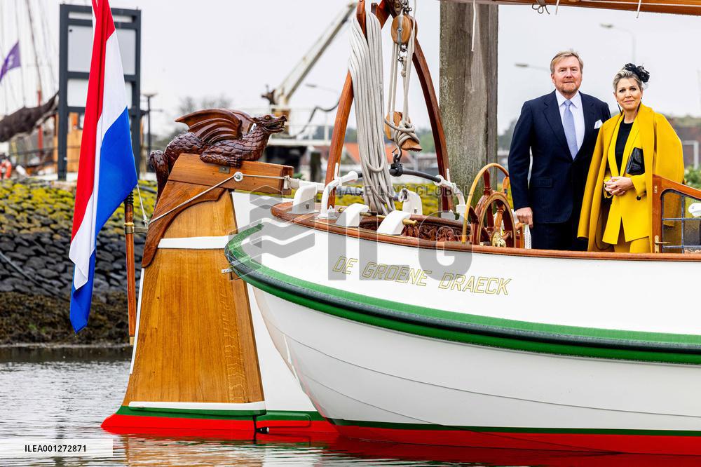 Dutch Royals Visit To The Wadden Islands