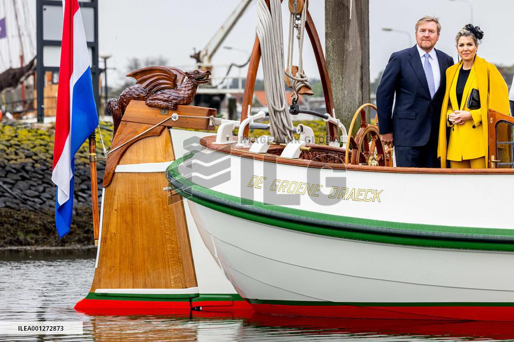 Dutch Royals Visit To The Wadden Islands