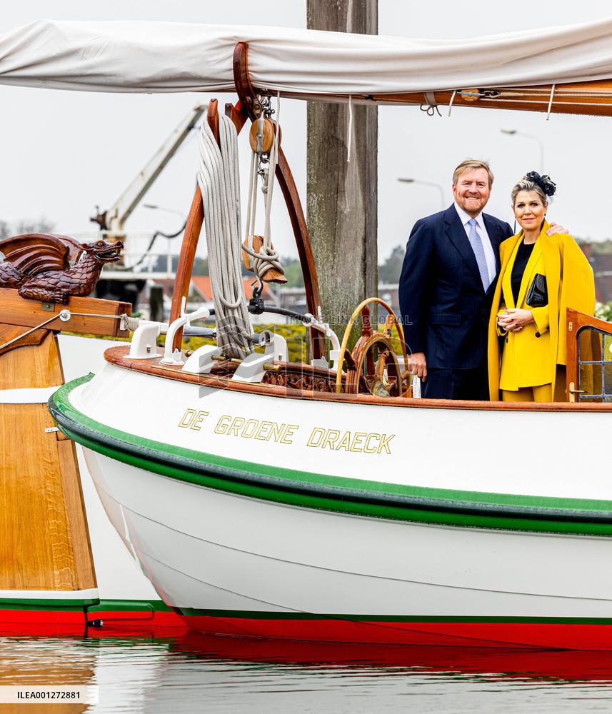 Dutch Royals Visit To The Wadden Islands