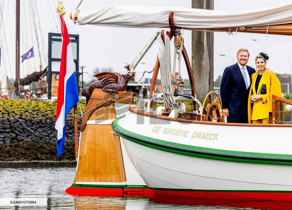 Dutch Royals Visit To The Wadden Islands