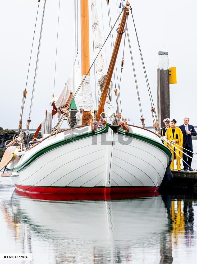 Dutch Royals Visit To The Wadden Islands