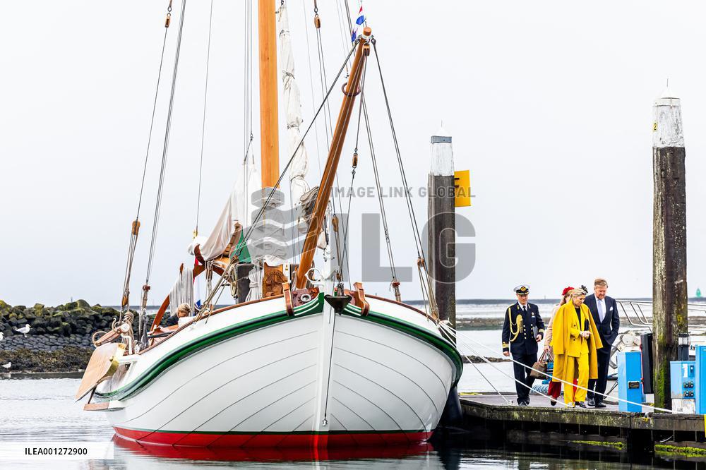 Dutch Royals Visit To The Wadden Islands