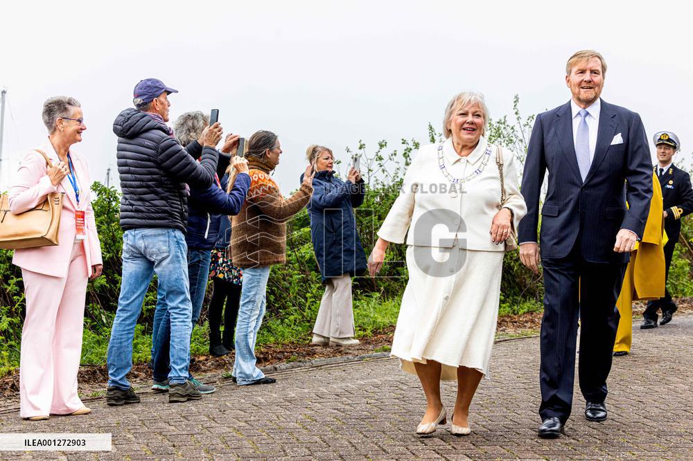Dutch Royals Visit To The Wadden Islands