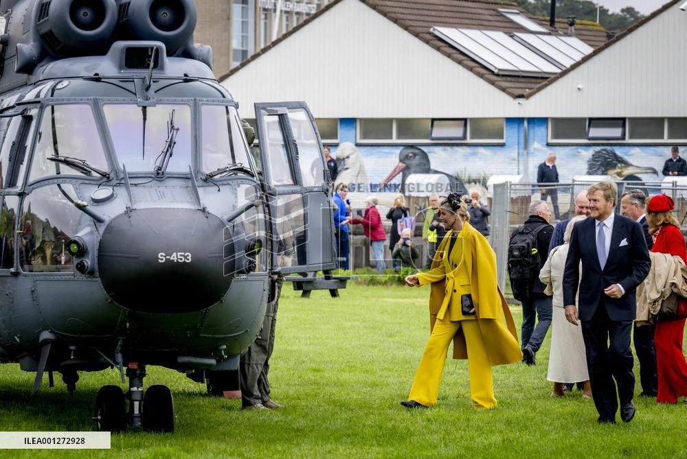 Dutch Royals Visit To The Wadden Islands
