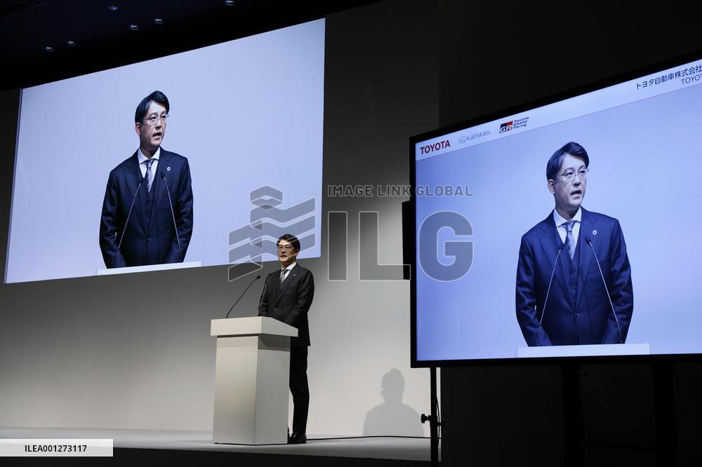 Toyota Motor President Sato