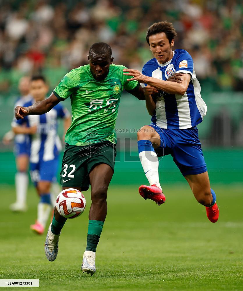 (SP)CHINA-BEIJING-FOOTBALL-CSL-BEIJING VS TIANJIN(CN)