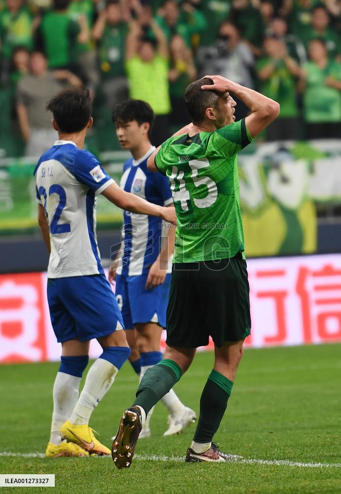 (SP)CHINA-BEIJING-FOOTBALL-CSL-BEIJING VS TIANJIN(CN)