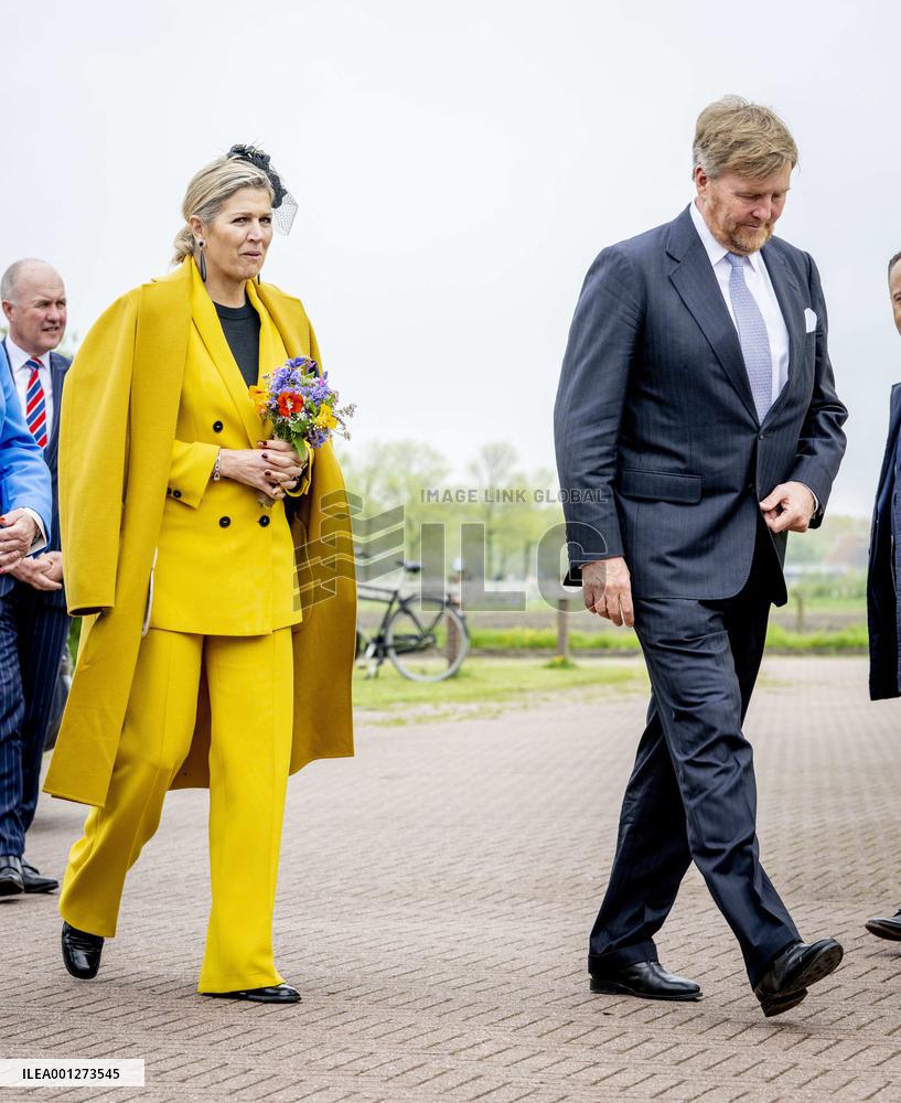 Dutch Royals Visit To The Wadden Islands