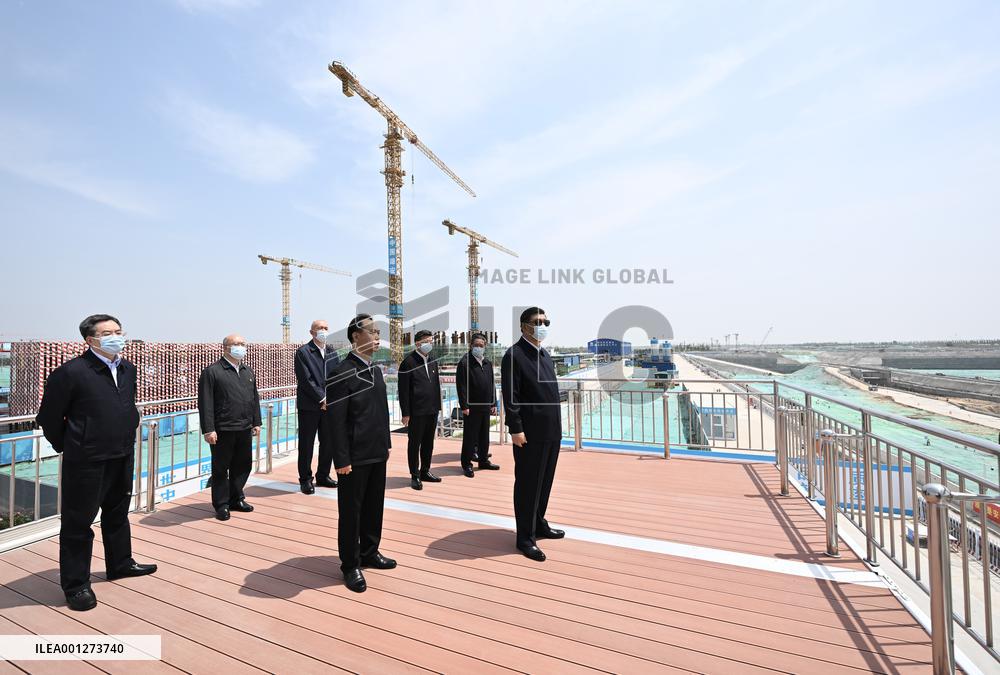 CHINA-HEBEI-XIONG'AN-XI JINPING-INSPECTION (CN)