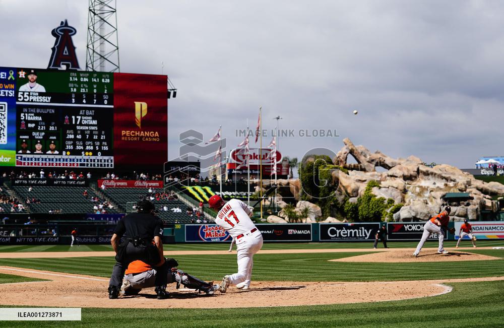 Baseball: Astros vs. Angels