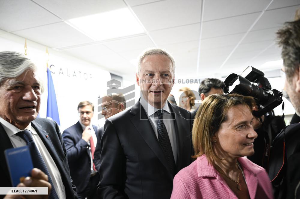 Inauguration Of The New Class Of l’Escalator - Levallois