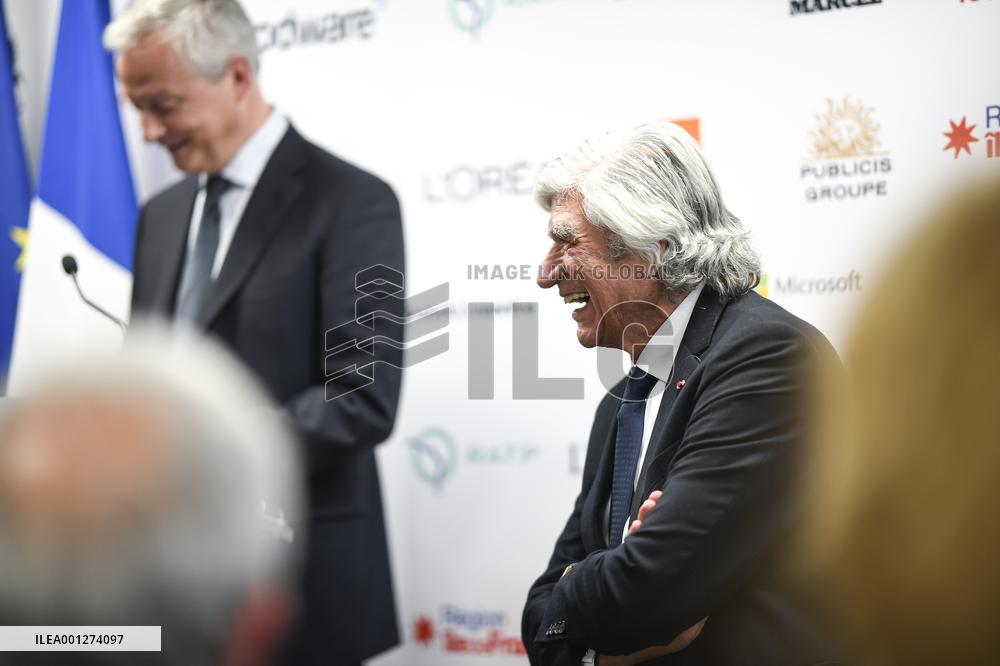 Inauguration Of The New Class Of l’Escalator - Levallois