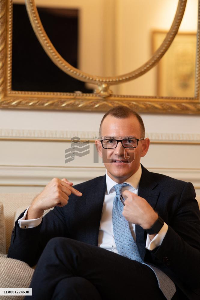 Daniel Kretinsky Portrait - Paris