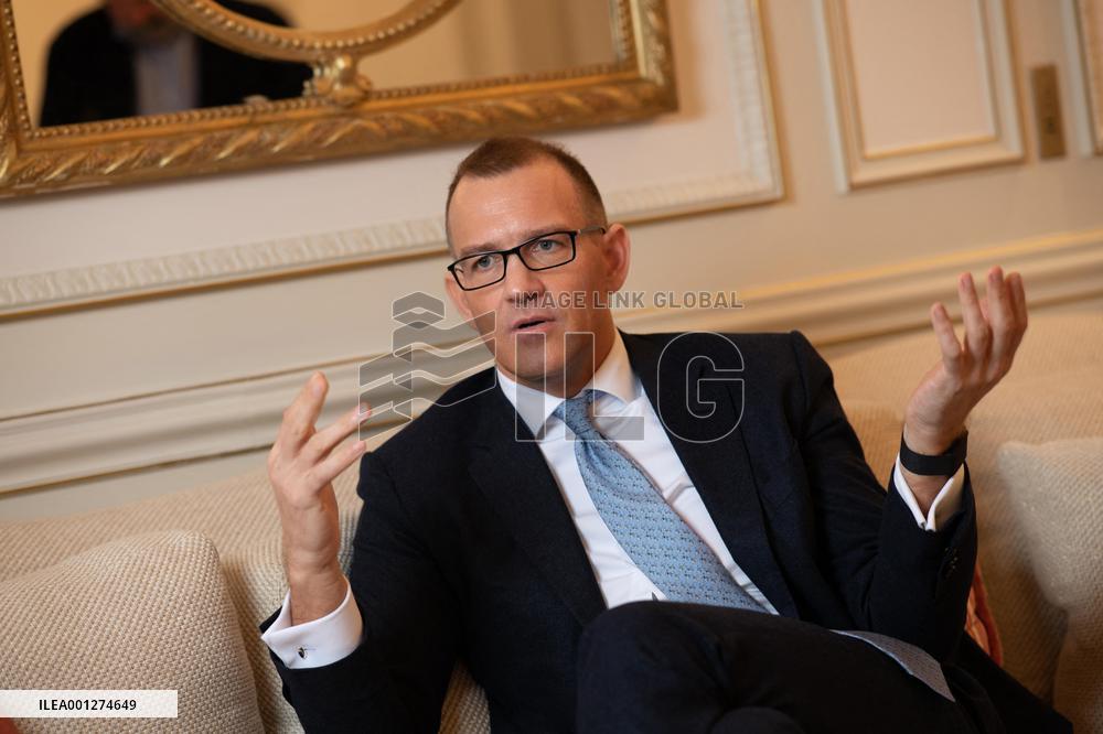 Daniel Kretinsky Portrait - Paris