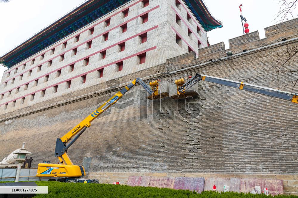 CHINA-SHAANXI-XI'AN-ANCIENT CITY WALL (CN)