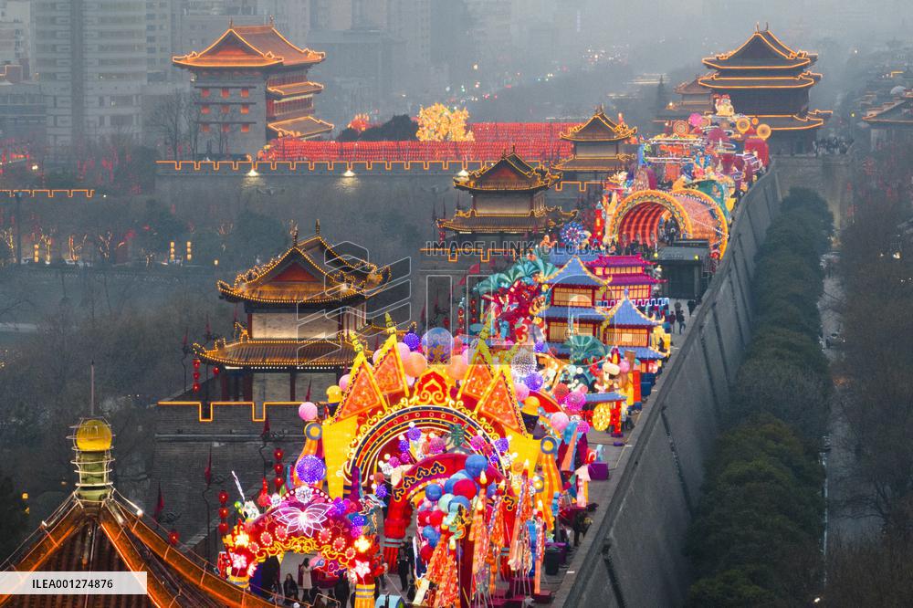 CHINA-SHAANXI-XI'AN-ANCIENT CITY WALL (CN)