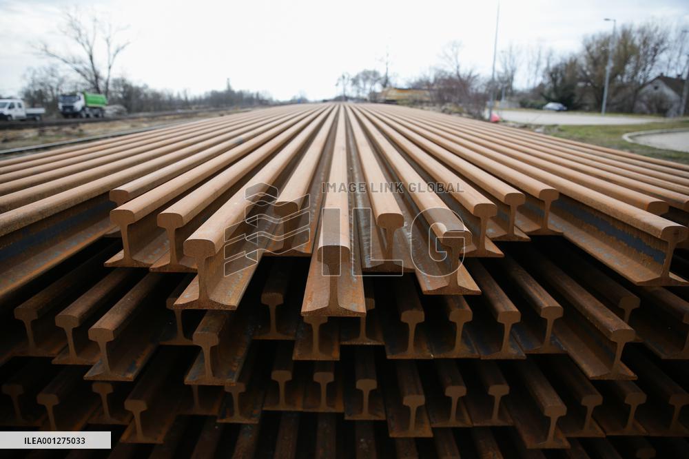 HUNGARY-RAILWAY-CONSTRUCTION-BRI-COOPERATION