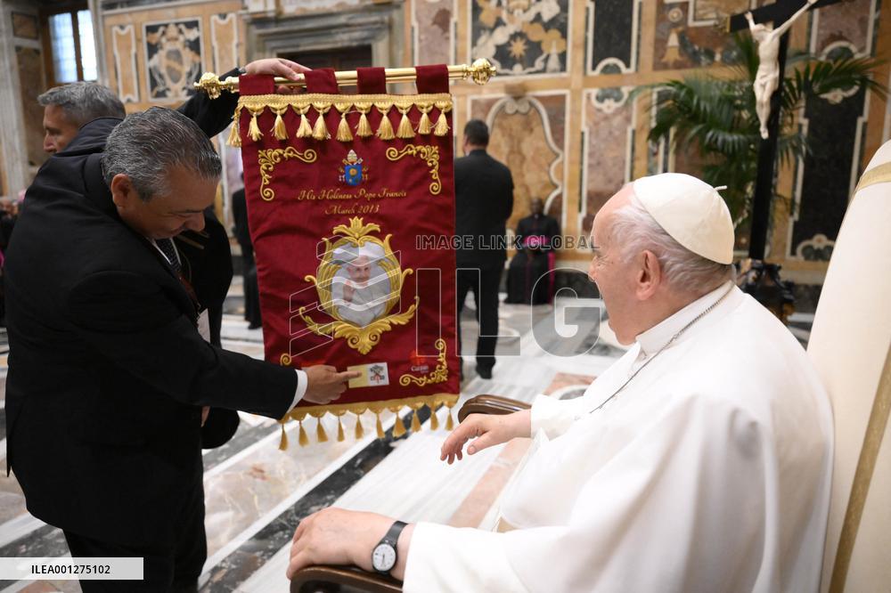 Pope Francis In Audiences - Vatican
