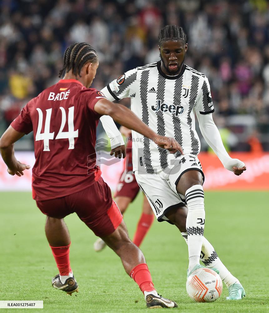 (SP)ITALY-TURIN-FOOTBALL-UEFA EUROPA LEAGUE-JUVENTUS VS SEVILLA