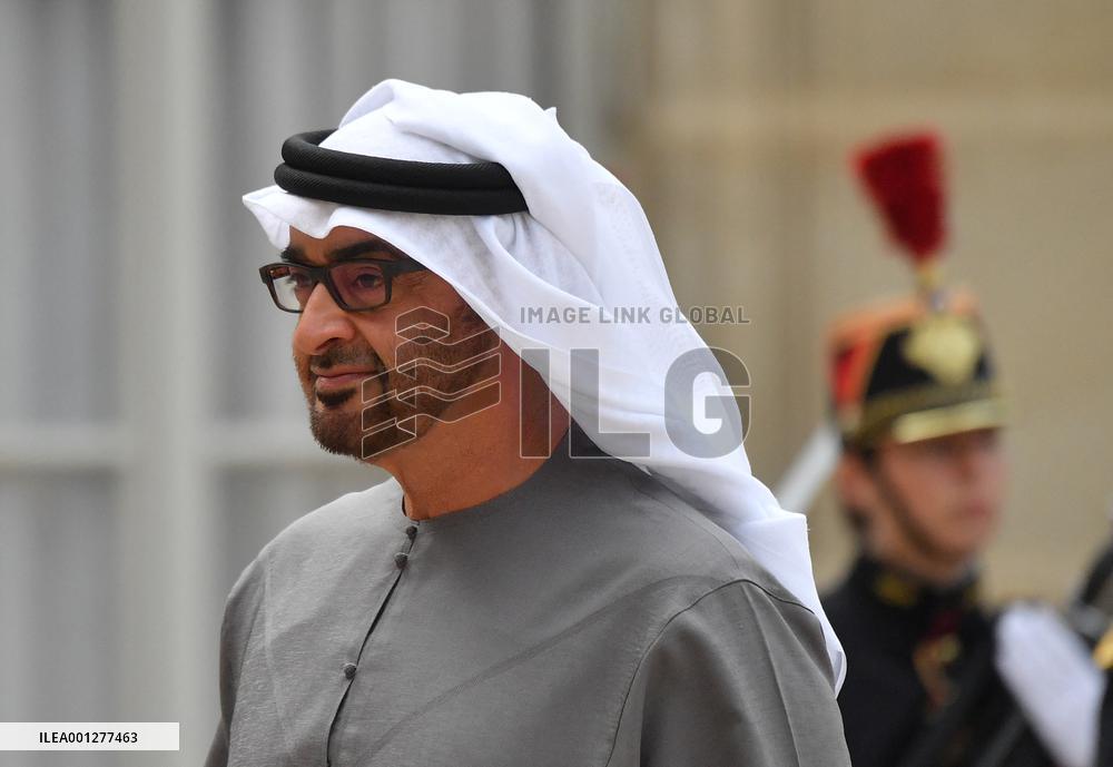 President Macron Welcomes MBZ - Paris