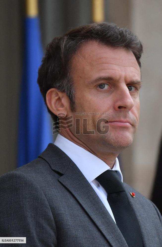 President Macron Welcomes MBZ - Paris
