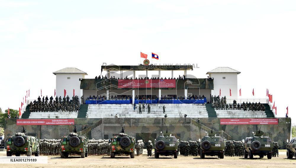 LAOS-VIENTIANE-CHINA-JOINT MILITARY EXERCISE