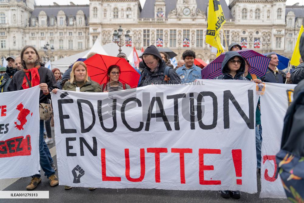 Demonstration Against the Pension Reform - Paris