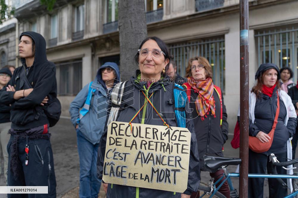 Demonstration Against the Pension Reform - Paris