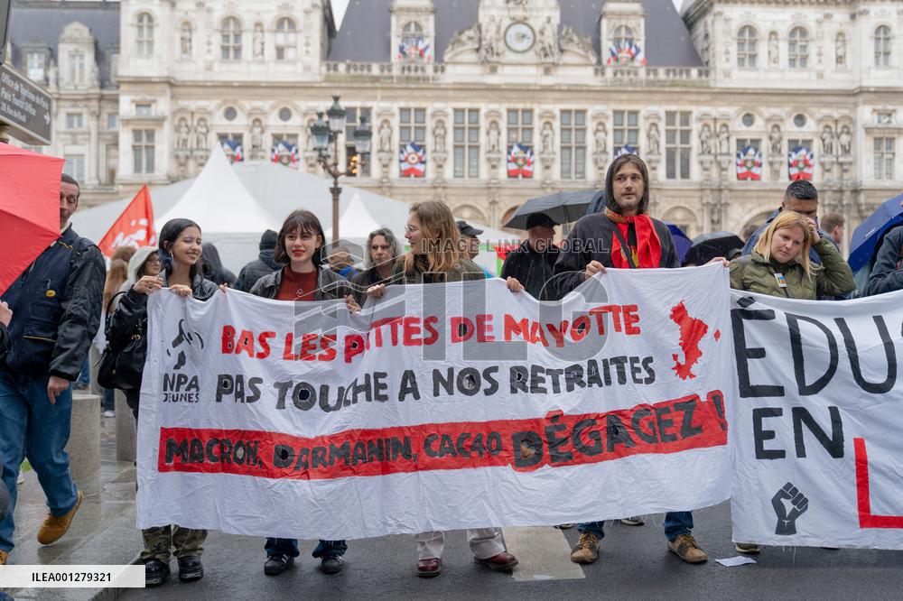 Demonstration Against the Pension Reform - Paris