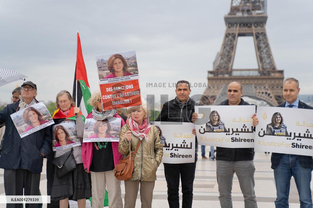 Gathering Justice for Shireen Abu Akleh - Paris