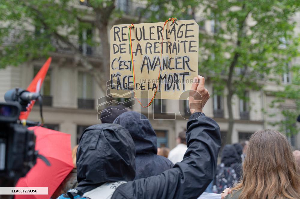 Demonstration Against the Pension Reform - Paris