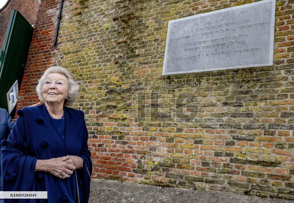 Princess Beatrix Opens National Mill Day 2023 - Delft