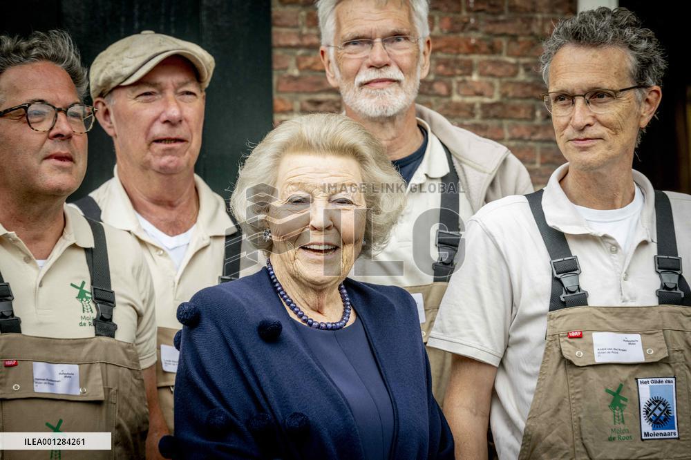 Princess Beatrix Opens National Mill Day 2023 - Delft