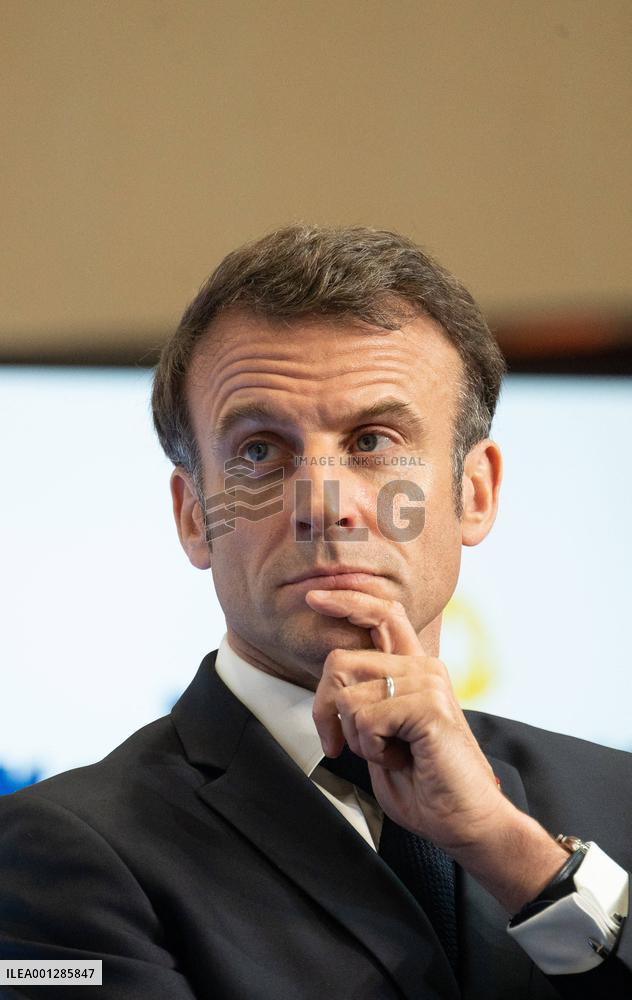 President Macron meets Representatives of ProLogium - Dunkirk