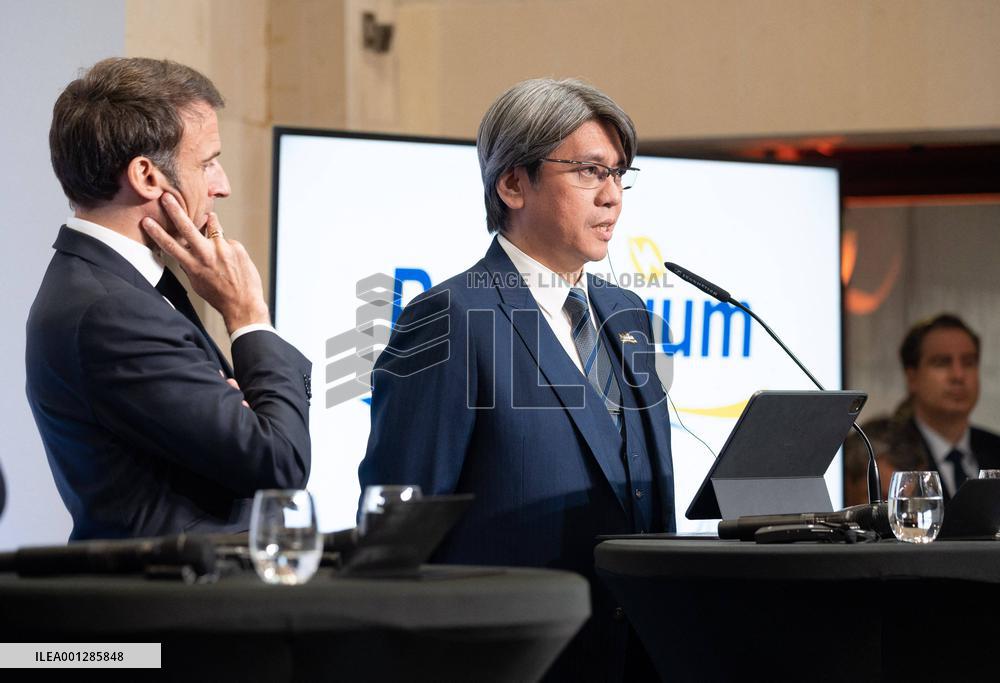 President Macron meets Representatives of ProLogium - Dunkirk