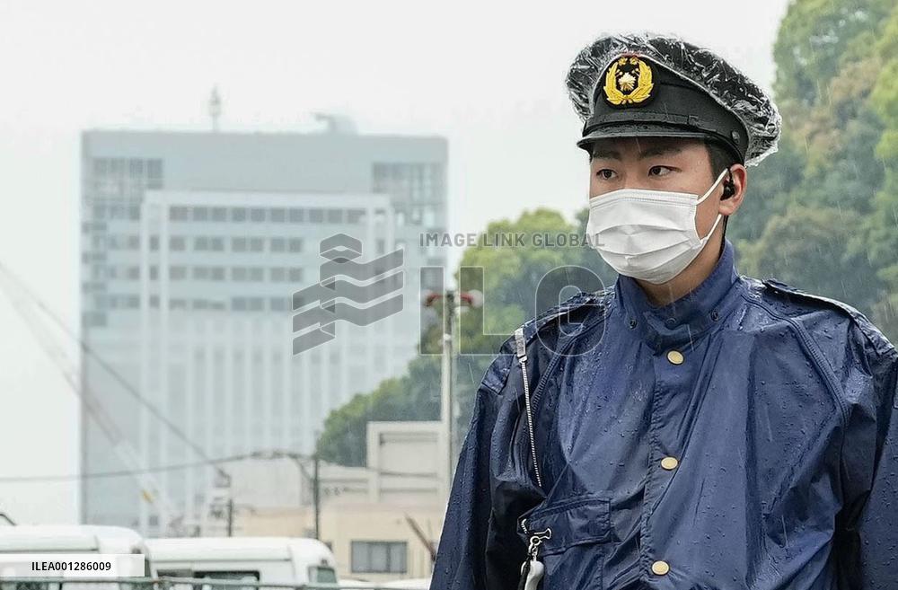 Tightened security in Hiroshima ahead of G-7 summit