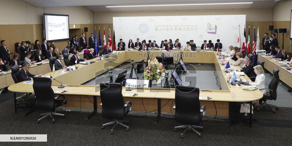 G-7 education ministers meeting in Toyama
