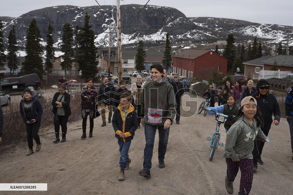 Justin Trudeau At The Meeting Of The Inuit-Crown Partnership Committee
