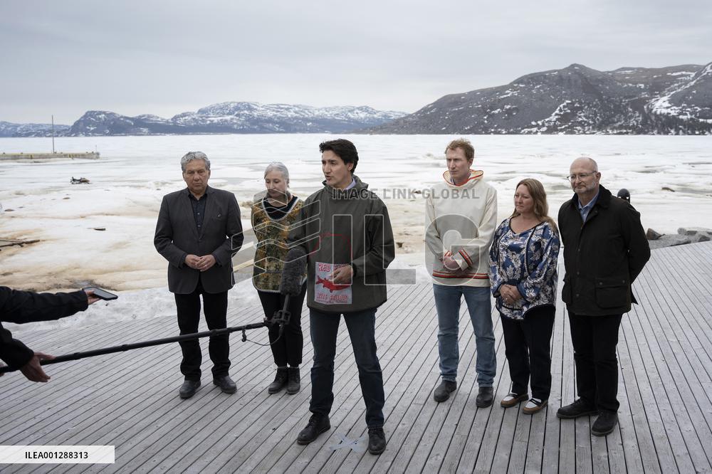 Justin Trudeau At The Meeting Of The Inuit-Crown Partnership Committee