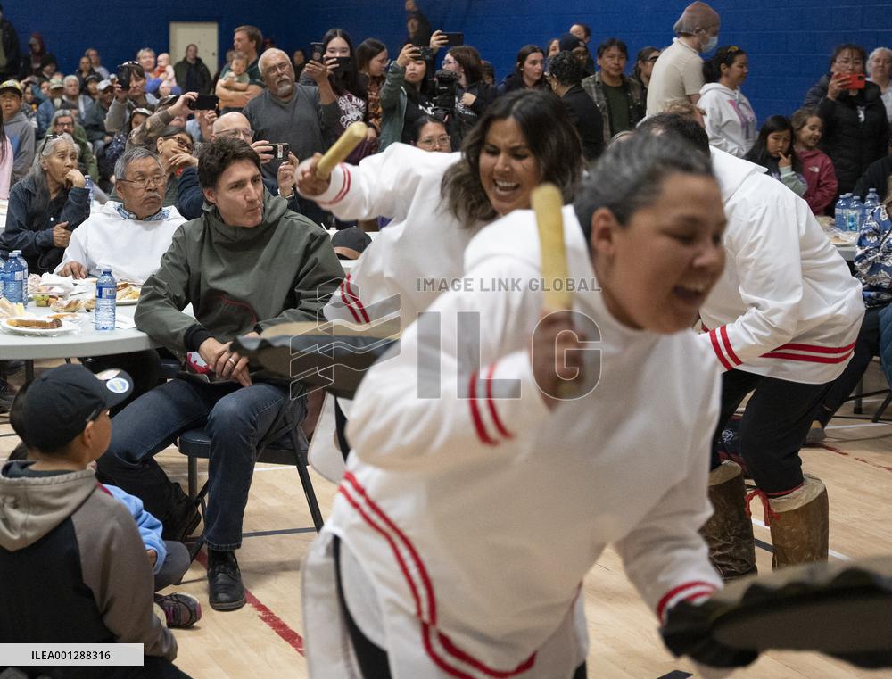 Justin Trudeau At The Meeting Of The Inuit-Crown Partnership Committee