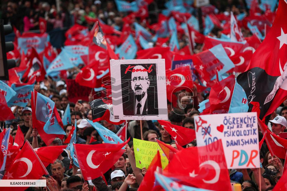 Turkish Opposition Candidate Rally - Ankara