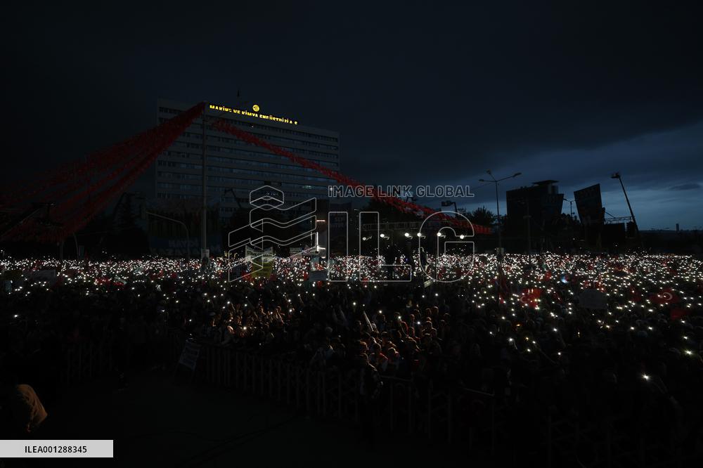 Turkish Opposition Candidate Rally - Ankara