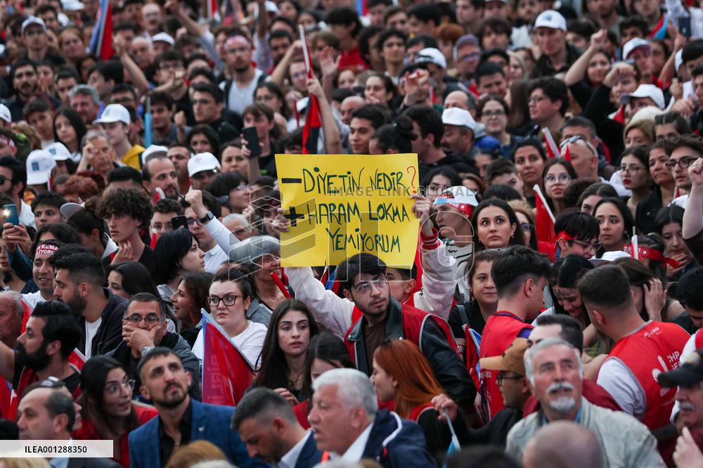 Turkish Opposition Candidate Rally - Ankara