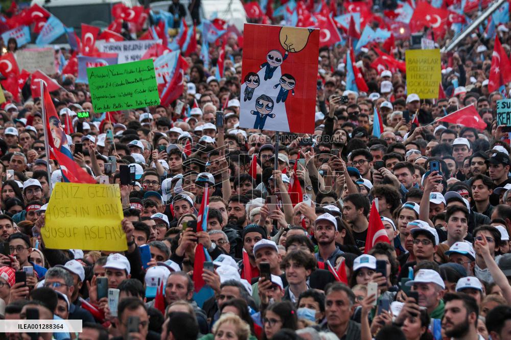 Turkish Opposition Candidate Rally - Ankara