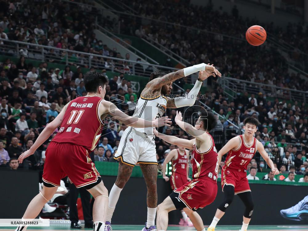 (SP)CHINA-SHENYANG-BASKETBALL-CBA-FINALS-LIAONING VS ZHEJIANG(CN)