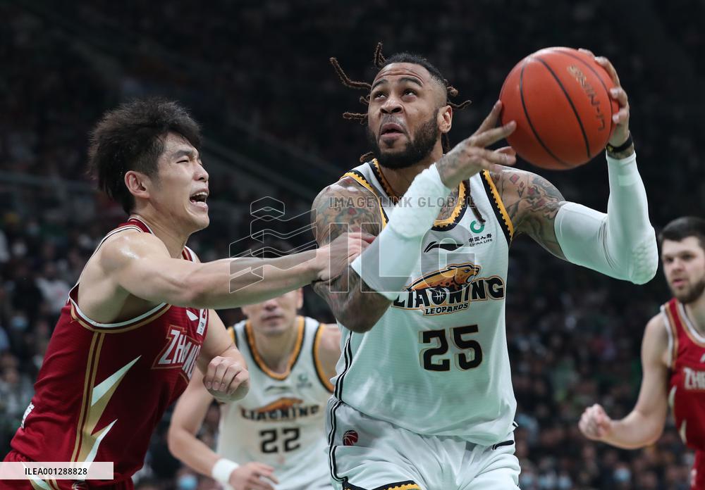 (SP)CHINA-SHENYANG-BASKETBALL-CBA-FINALS-LIAONING VS ZHEJIANG(CN)