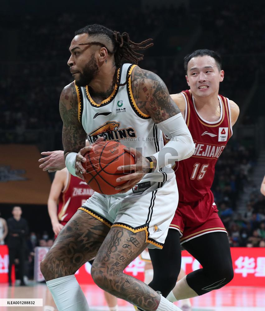 (SP)CHINA-SHENYANG-BASKETBALL-CBA-FINALS-LIAONING VS ZHEJIANG(CN)