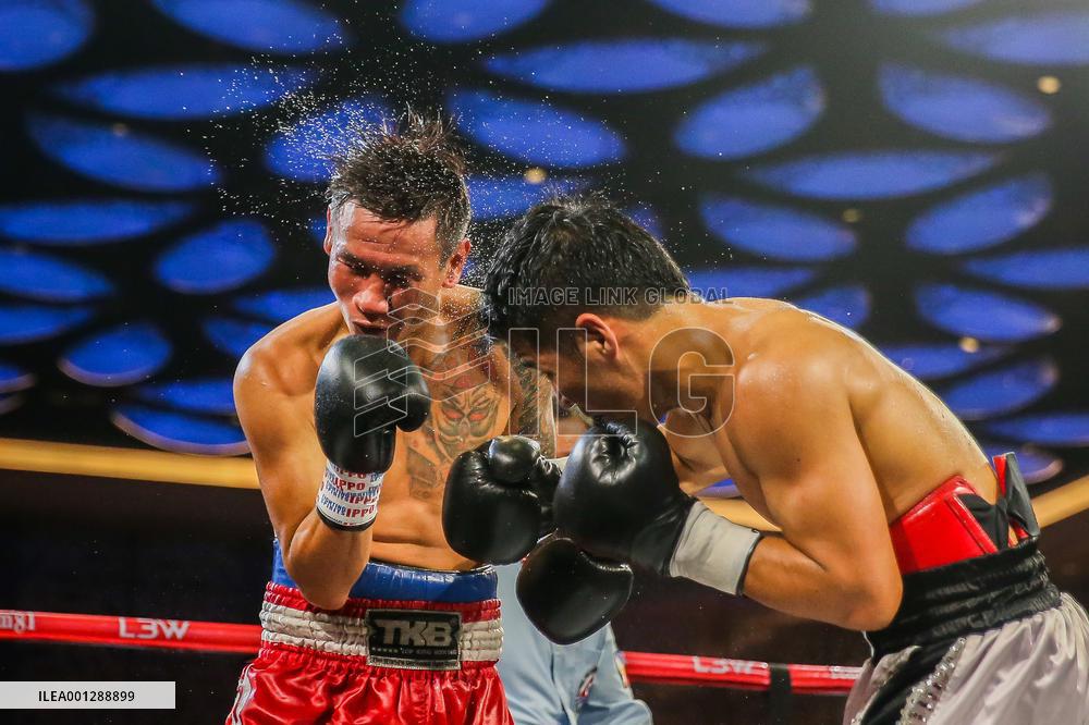 (SP)PHILIPPINES-PARANAQUE CITY-WBO PHILIPPINE SUPER FEATHERWEIGHT CHAMPIONS